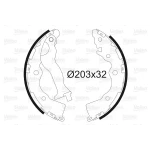 Valeo Arka Fren Balatası – 564132 / OEM 583051GA00