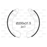 Valeo Arka Fren Balatası – 564160 / OEM 5320063J02