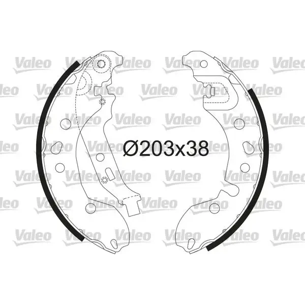 Valeo Arka Fren Balatası – 564209 / OEM A4534230100