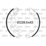 Valeo Arka Fren Balatası – 564210 / OEM 440607493R