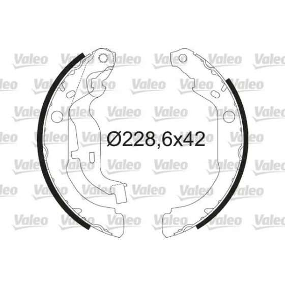 Valeo Arka Fren Balatası – 564210 / OEM 440607493R ürün görseli