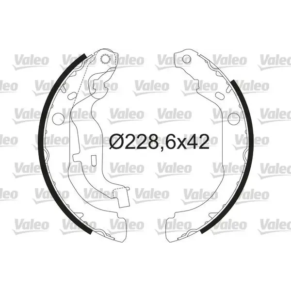Valeo Arka Fren Balatası – 564210 / OEM 440607493R