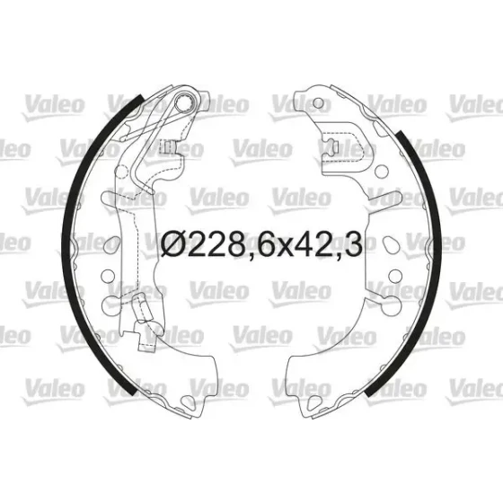 Valeo Arka Fren Balatası – 564214 / OEM 77367099 ürün görseli