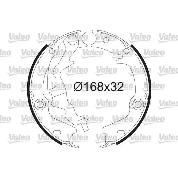 Valeo Arka Fren Balatası – 564229 / OEM 583501GA00