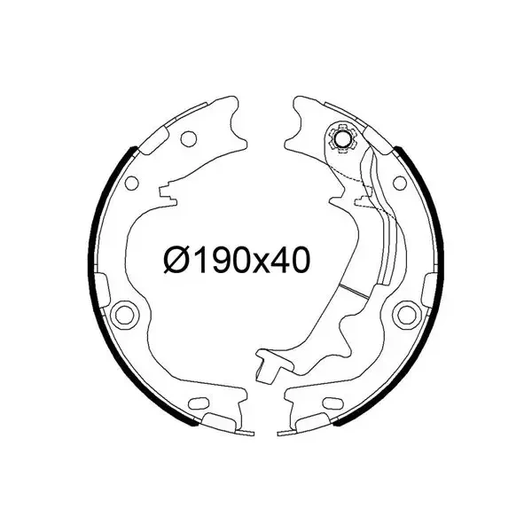 Valeo Arka Fren Balatası – 564255 / OEM 583500ZA10