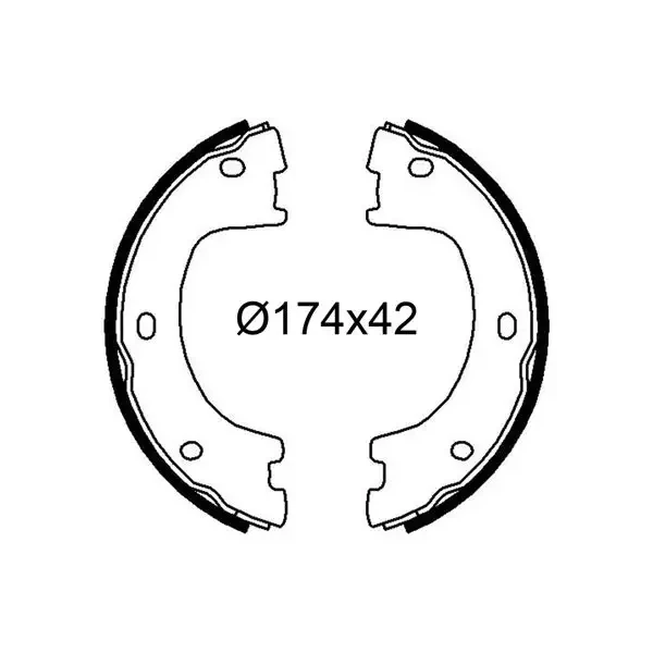 Valeo Arka Fren Balatası – 564258