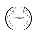 Valeo Arka Fren Balatası – 564339 / OEM 449502050