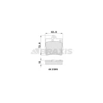 Braxis Arka Fren Balatası – AA0053