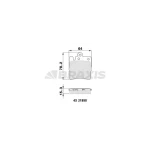 Braxis Arka Fren Balatası – AA0104
