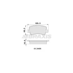 Braxis Arka Fren Balatası – AA0119