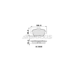 Braxis Arka Fren Balatası – AA0235
