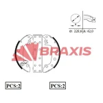 Braxis Arka Fren Balatası – AC0002