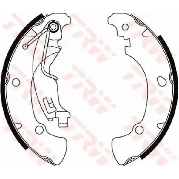 TRW Arka Fren Balatası – GS8488 / OEM 77362929