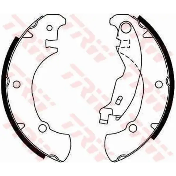 TRW Arka Fren Balatası – GS8654 / OEM 9947690