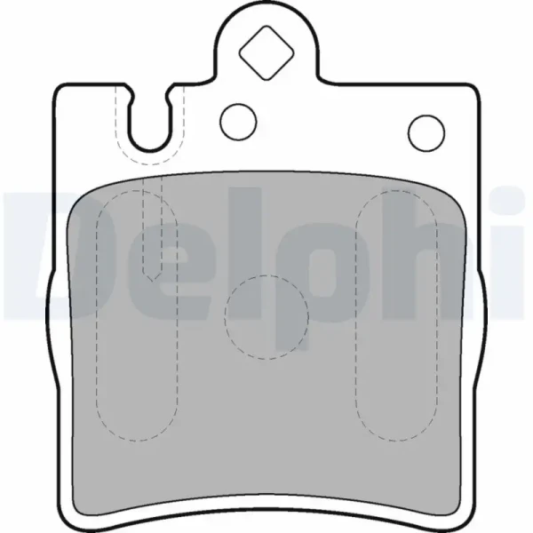 Delphi Arka Fren Balatası – LP1618