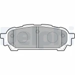Delphi Arka Fren Balatası – LP1822 / OEM 26696FE050