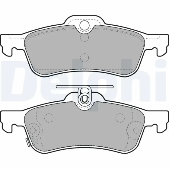 Delphi Arka Fren Balatası – LP2007 / OEM 044660D010000 ürün görseli
