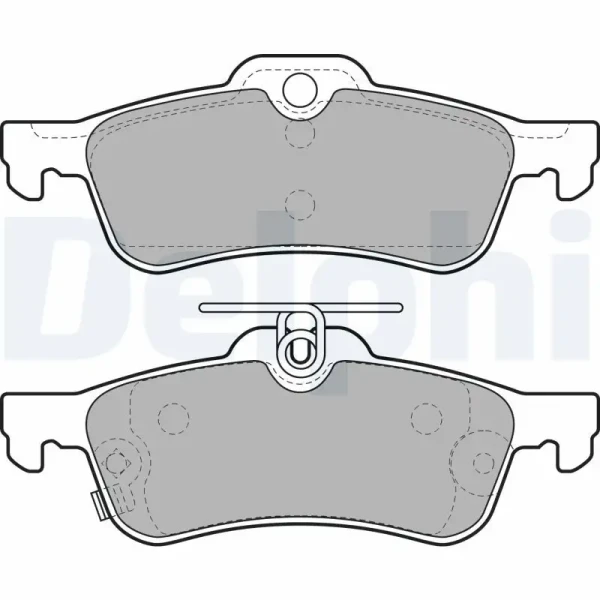 Delphi Arka Fren Balatası – LP2007 / OEM 044660D010000