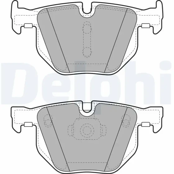 Delphi Arka Fren Balatası – LP2068 / OEM 34212413041 ürün görseli