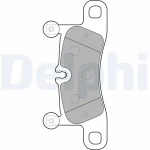 Delphi Arka Fren Balatası – LP2233