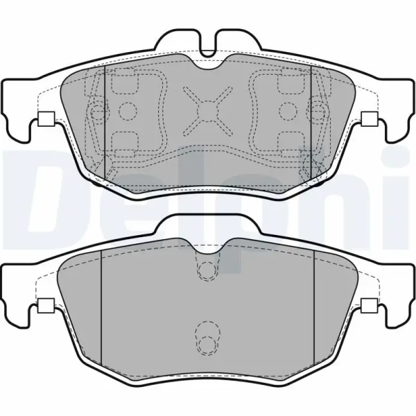 Delphi Arka Fren Balatası – LP2259 / OEM 440608281R