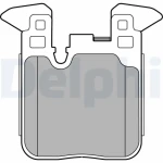 Delphi Arka Fren Balatası – LP2660