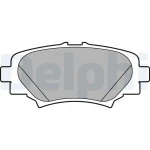 Delphi Arka Fren Balatası – LP2702 / OEM B4Y02648ZB
