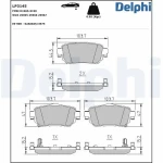 Delphi Arka Fren Balatası – LP3145