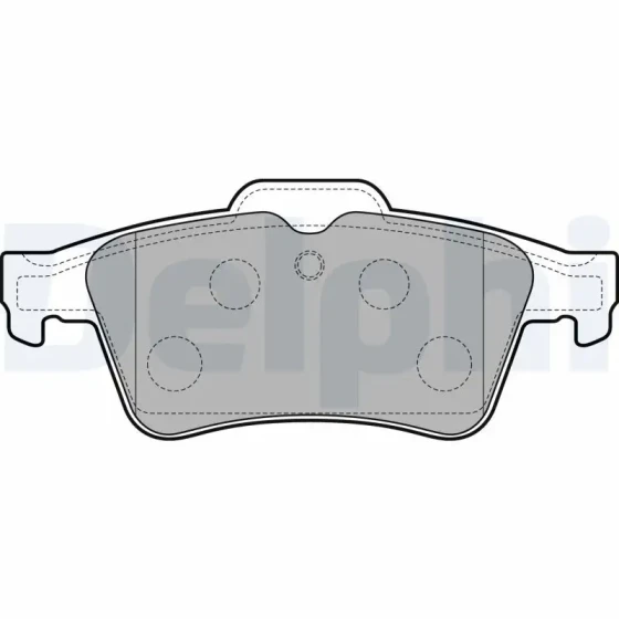 Delphi Arka Fren Balatası – LP3303 / OEM 1647875980 ürün görseli