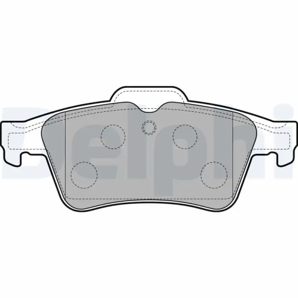 Delphi Arka Fren Balatası – LP3303 / OEM 1647875980