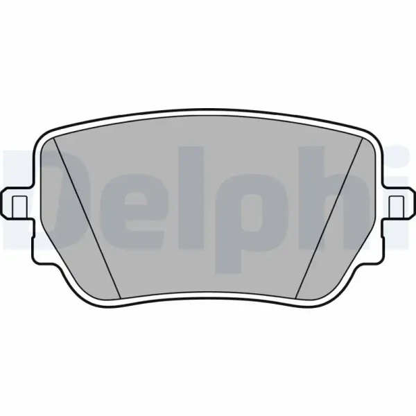 Delphi Arka Fren Balatası – LP3439 / OEM A0004205803