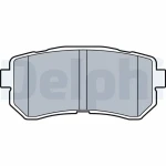 Delphi Arka Fren Balatası – LP3521 / OEM 583021JA31