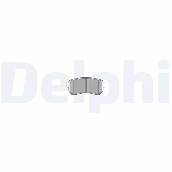 Delphi Arka Fren Balatası – LP3576 ürün görseli