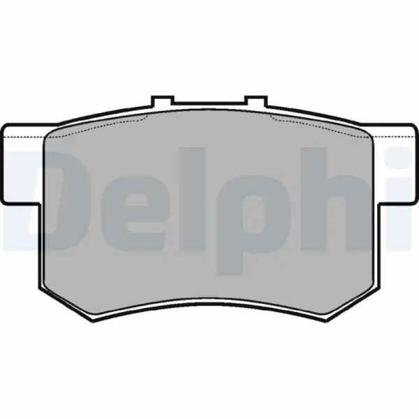 Delphi Arka Fren Balatası – LP948
