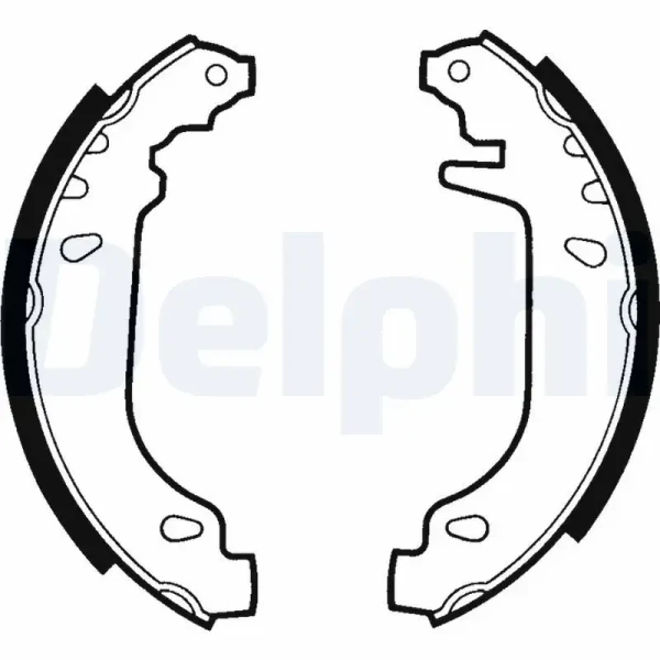 Delphi Arka Fren Balatası – LS1404