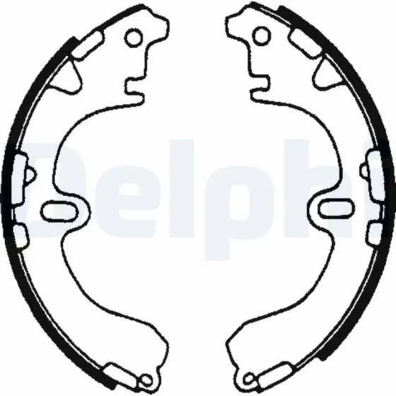 Delphi Arka Fren Balatası – LS1601 / OEM 0449520150 ürün görseli