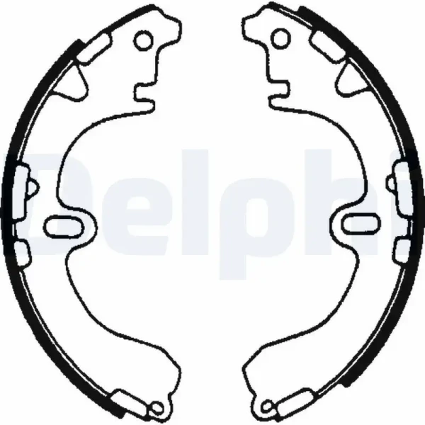 Delphi Arka Fren Balatası – LS1601 / OEM 0449520150
