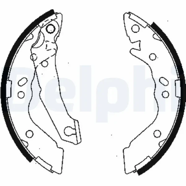 Delphi Arka Fren Balatası – LS1836 / OEM 5830522A01
