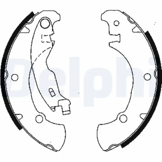 Delphi Arka Fren Balatası – LS1840 / OEM 9947690 ürün görseli