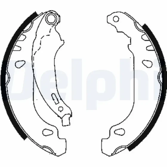Delphi Arka Fren Balatası – LS1844 / OEM 8671020708 ürün görseli