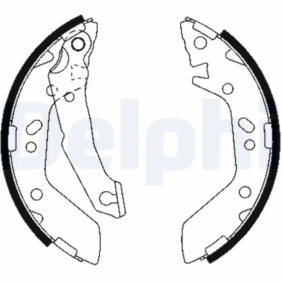 Delphi Arka Fren Balatası – LS1909 / OEM 5830525A10 ürün görseli