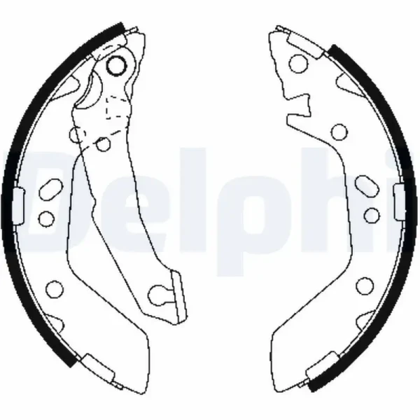 Delphi Arka Fren Balatası – LS1909 / OEM 5830525A10