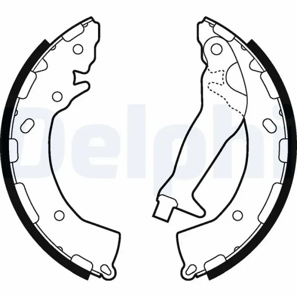 Delphi Arka Fren Balatası – LS2010 / OEM 583500PA00