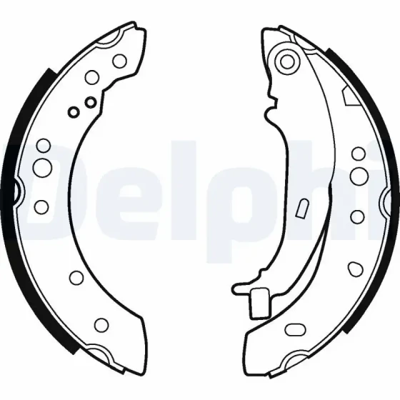 Delphi Arka Fren Balatası – LS2013 / OEM MN186120 ürün görseli