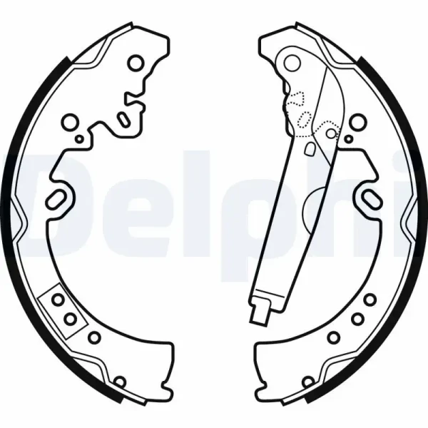 Delphi Arka Fren Balatası – LS2039