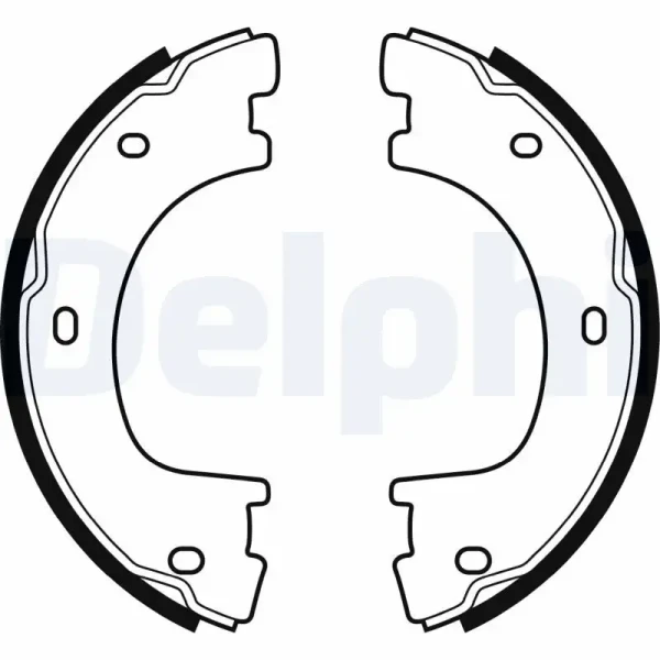 Delphi Arka Fren Balatası – LS2054