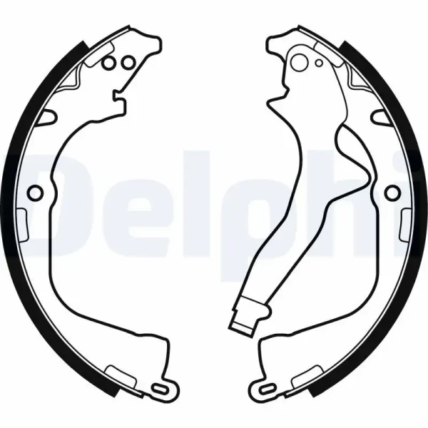 Delphi Arka Fren Balatası – LS2056 / OEM 2H0698525