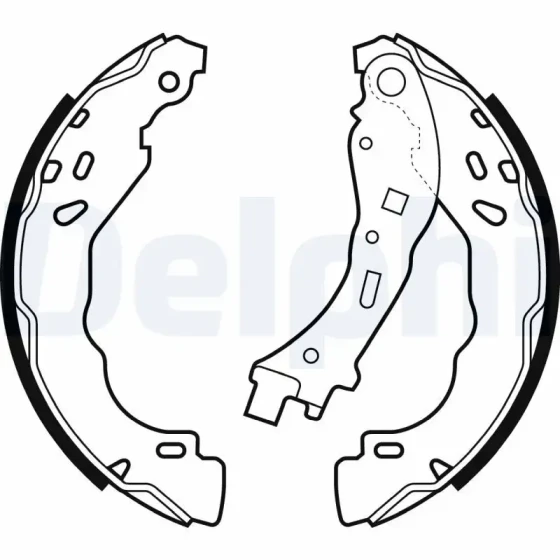 Delphi Arka Fren Balatası – LS2065 / OEM 1607139080 ürün görseli