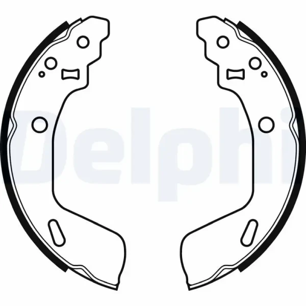 Delphi Arka Fren Balatası – LS2073 / OEM 5320068L01