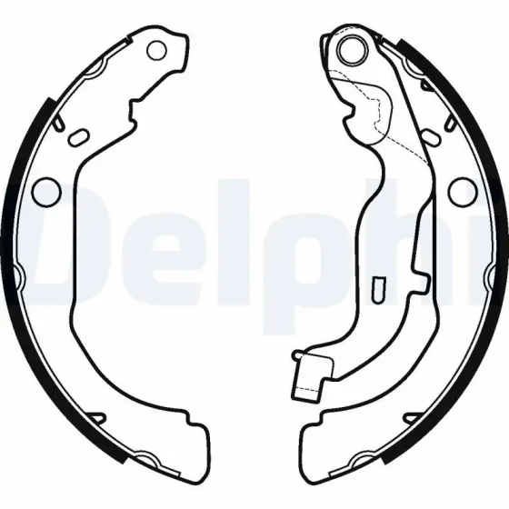 Delphi Arka Fren Balatası – LS2127 / OEM 440607493R ürün görseli